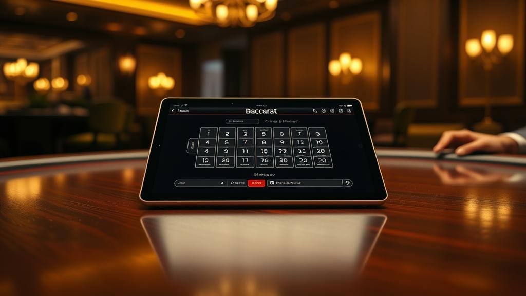 การวิเคราะห์เค้าไพ่บาคาร่าด้วยมือถือ