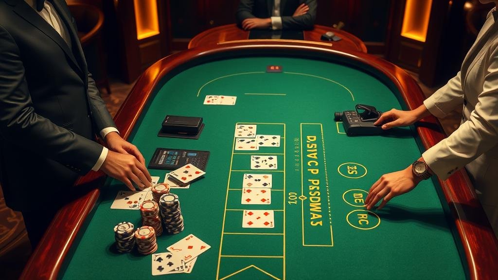 ตัวอย่างเค้าไพ่บาคาร่า ปิงปอง และมังกร