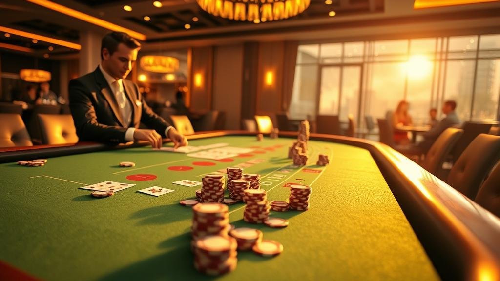 หน้าจอเกมบาคาร่า AllBet คลาสสิก