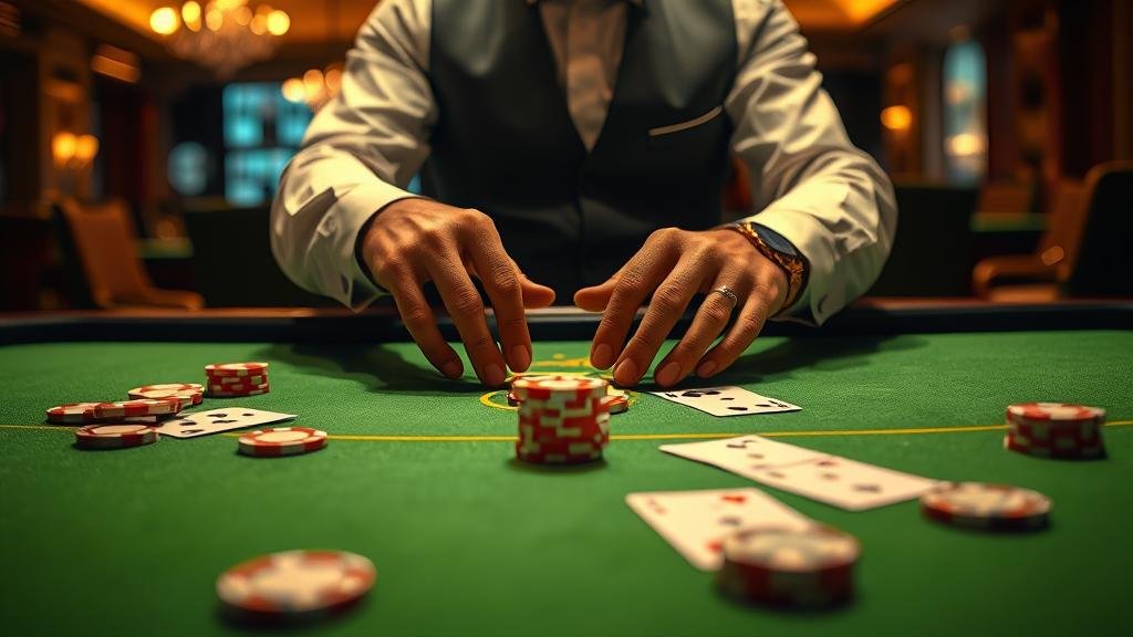 หน้าจอเกมบาคาร่า AllBet ไม่มีค่าคอม