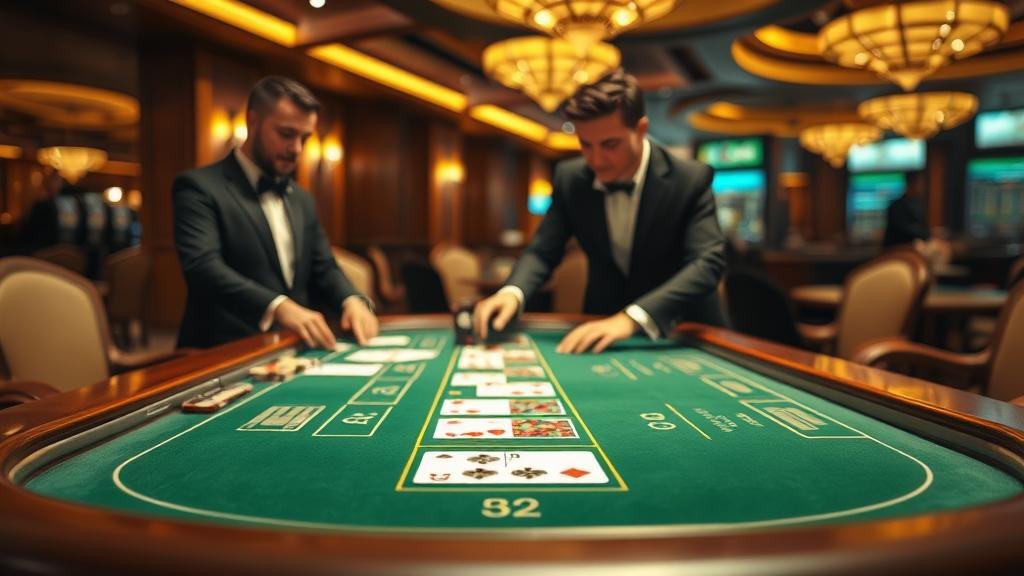 ภาพแสดงถึงการชนะในเกมบาคาร่า