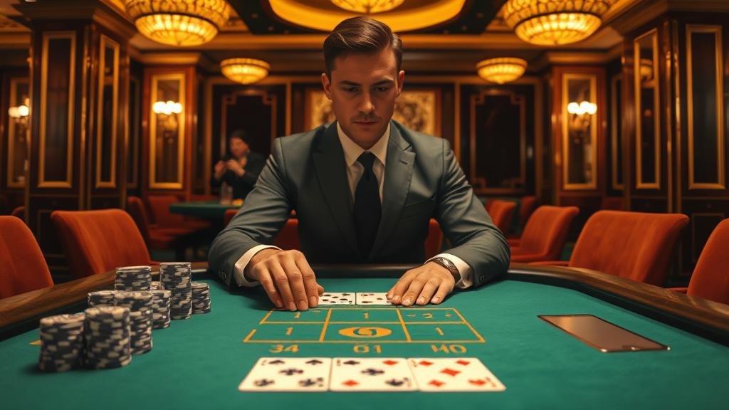 การแจกไพ่บาคาร่า