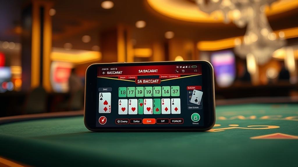 อ่านสถิติ บาคาร่า SA บน iPhone