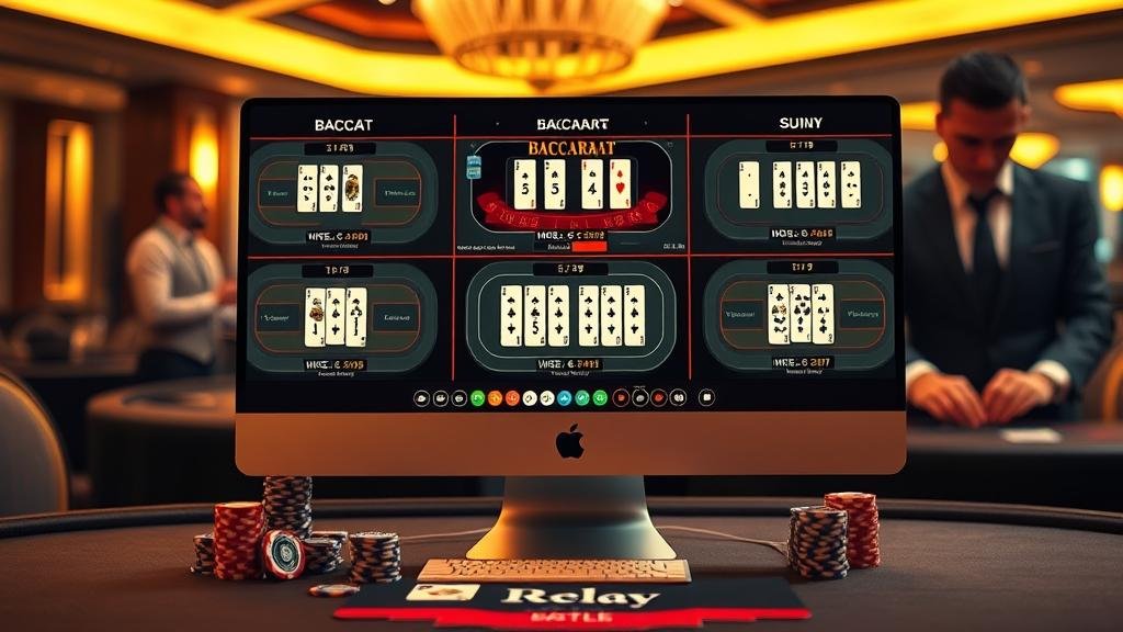 การติดตามผลบาคาร่าบน iPad