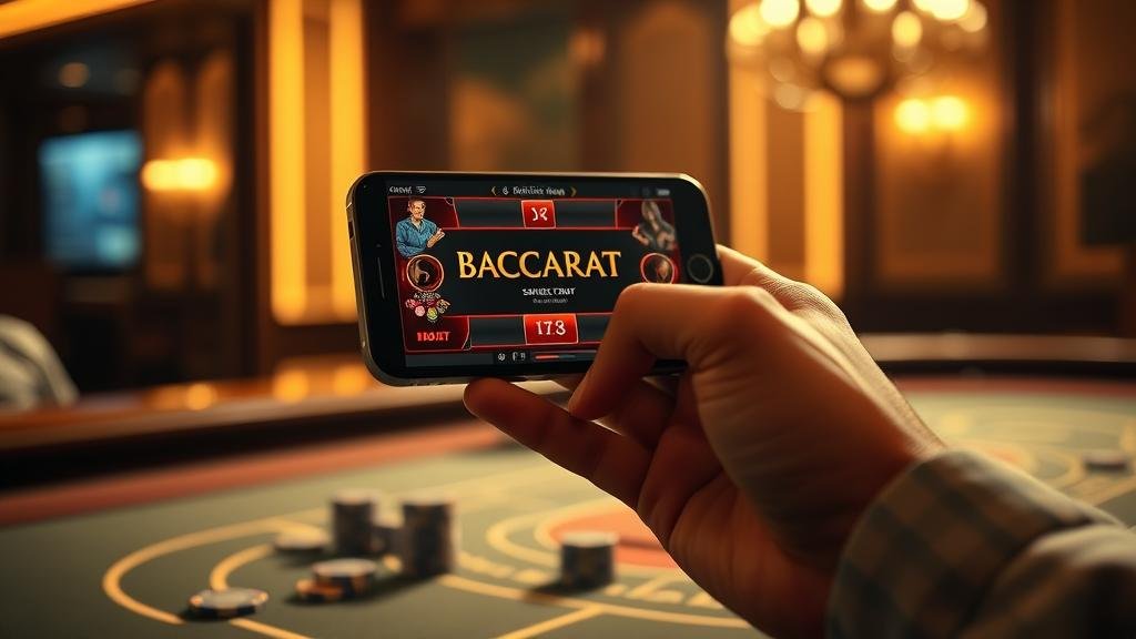 การเล่นบาคาร่าบน iPhone และการอ่านจังหวะเกม