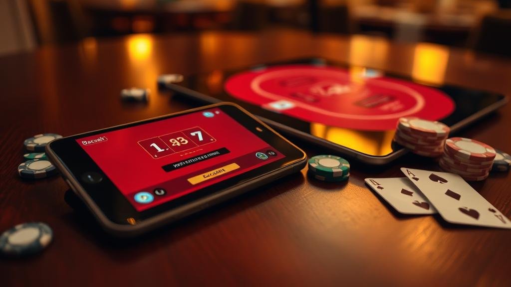 การวิเคราะห์สถิติบาคาร่าบนแท็บเล็ต