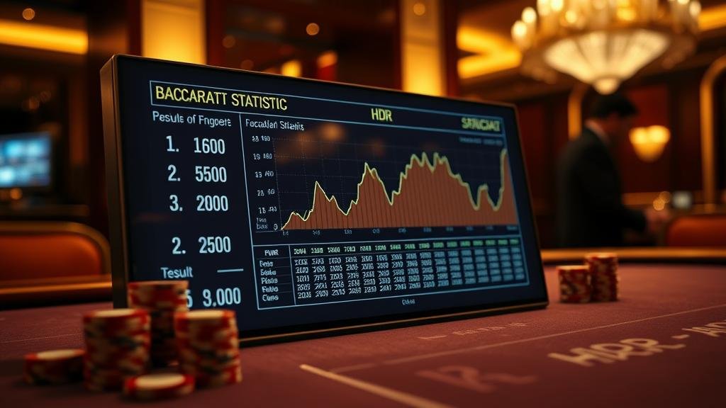 ภาพประกอบกลยุทธ์และรูปแบบการชนะบาคาร่า