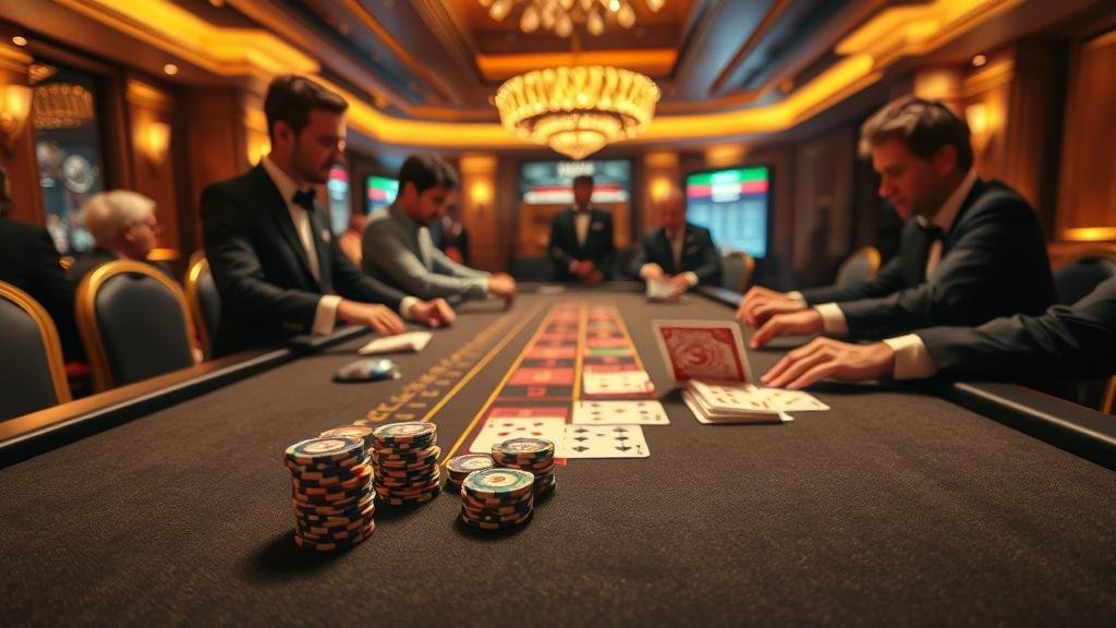 หน้าจอเกมบาคาร่าไลฟ์สปีดที่คมชัด