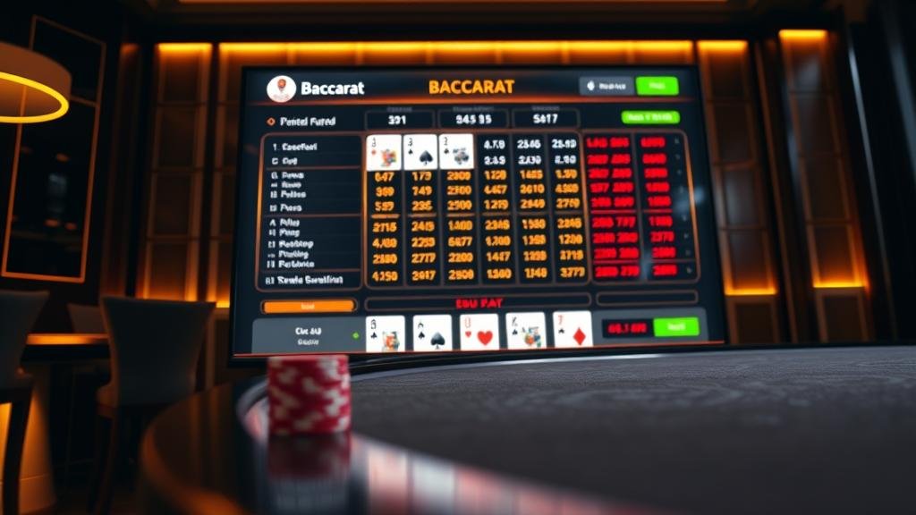 ภาพประกอบกลยุทธ์การเดินเงินบาคาร่าแบบบีดเพลต