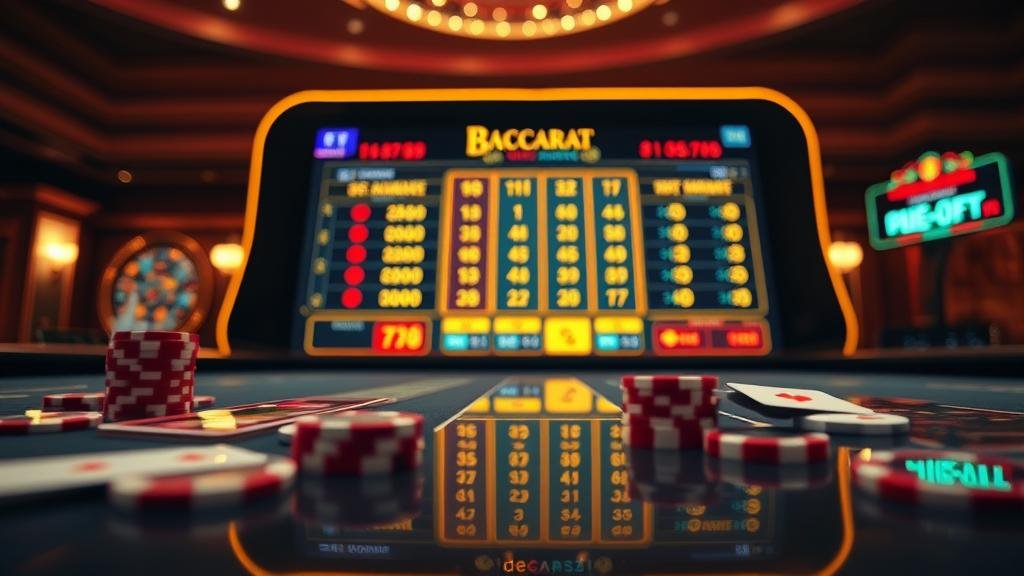 ตัวอย่างเค้าไพ่ลูกปัดบาคาร่า