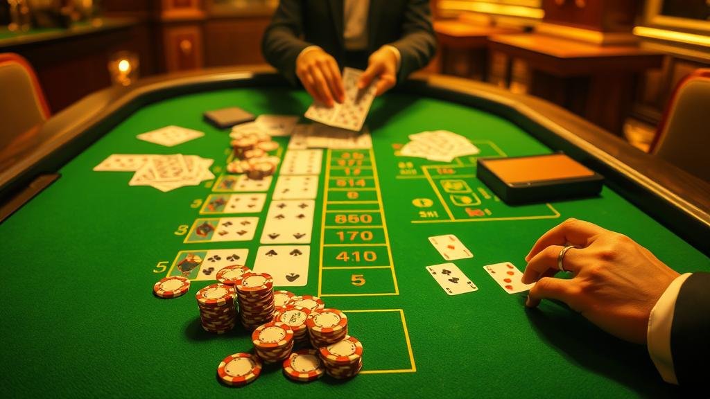 หน้าจอเกมบาคาร่าออนไลน์พร้อมสถิติ