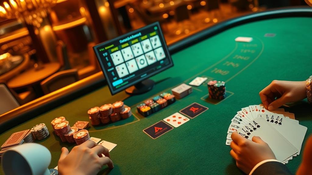 ภาพเปรียบเทียบห้องบาคาร่าจากค่ายต่างๆ