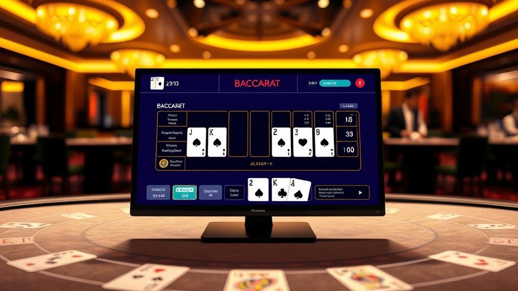 หน้าจอเกมบาคาร่าสด WM Casino