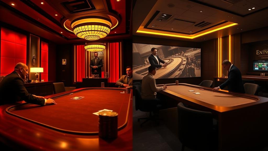 ตัวอย่างเค้าไพ่ปิงปองสั้นและถนนเล็กในบาคาร่า