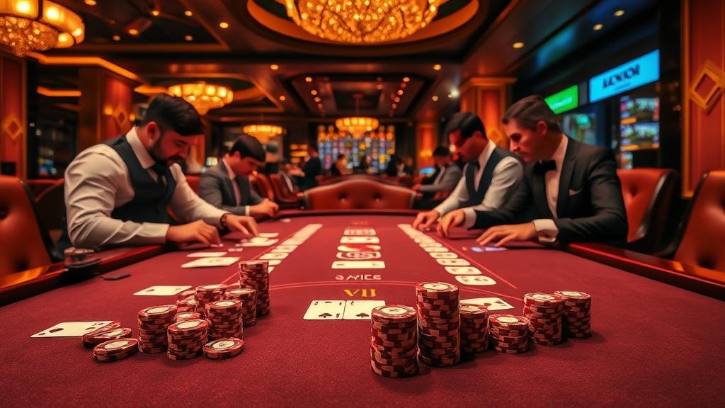 ตารางแสดงผลการออกไพ่บาคาร่า