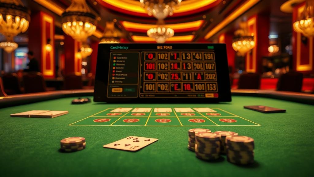 หน้าจอเกมบาคาร่า AllBet พร้อมดีลเลอร์