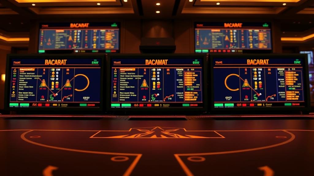 ตัวอย่างเค้าไพ่บาคาร่า สองติด และสลับยาว