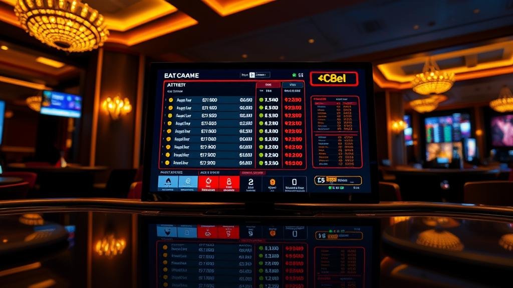 หน้าจอเกมบาคาร่า PragmaticLive ที่มีกราฟิกสวยงาม