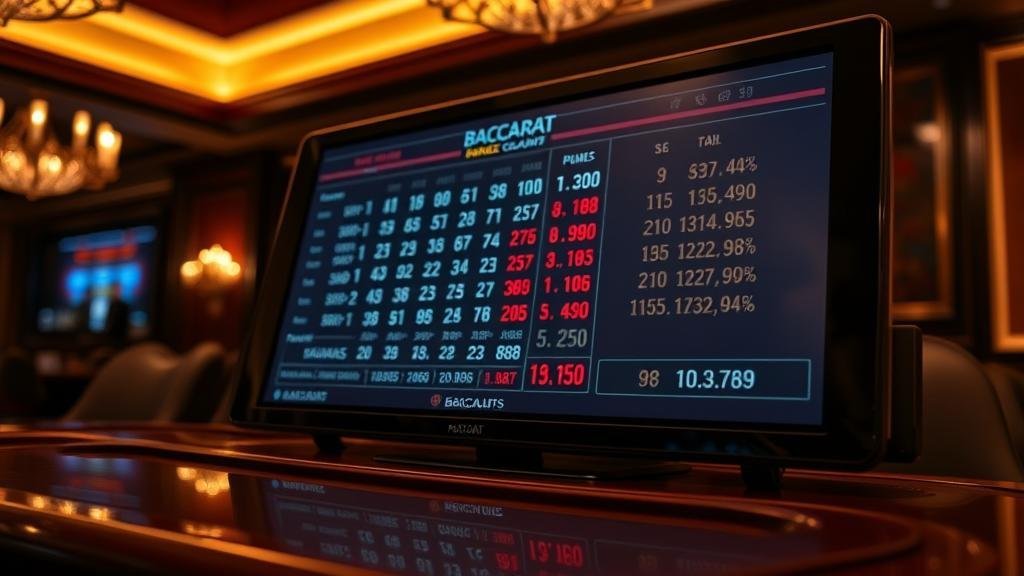 การเดินเงินแบบแฟลตเบทในบาคาร่า