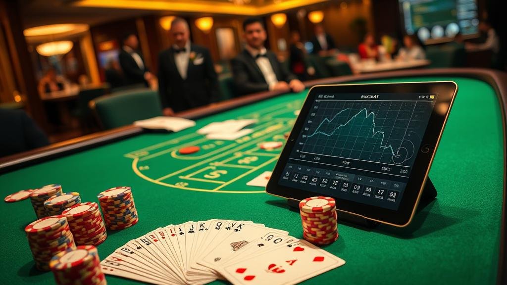 ตัวอย่างเค้าไพ่บาคาร่า สามติด สองติด ปิงปอง