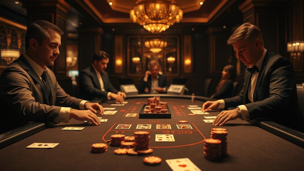 ภาพประกอบแสดงกลยุทธ์การเดินเงินบาคาร่า