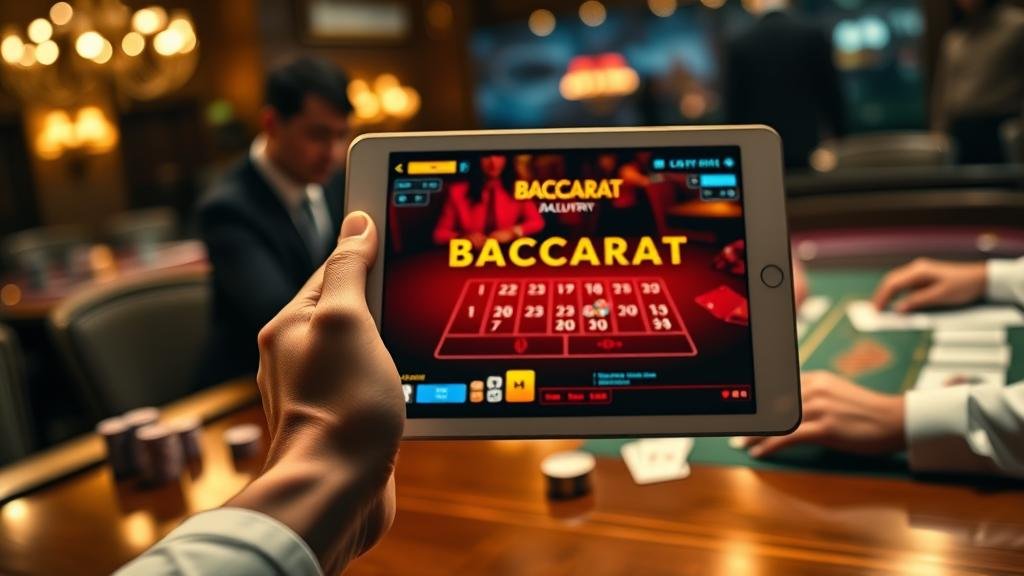 การแจกไพ่บาคาร่า