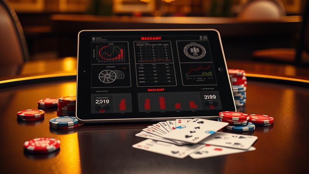 แดชบอร์ดแสดงสถิติบาคาร่าเชิงลึก