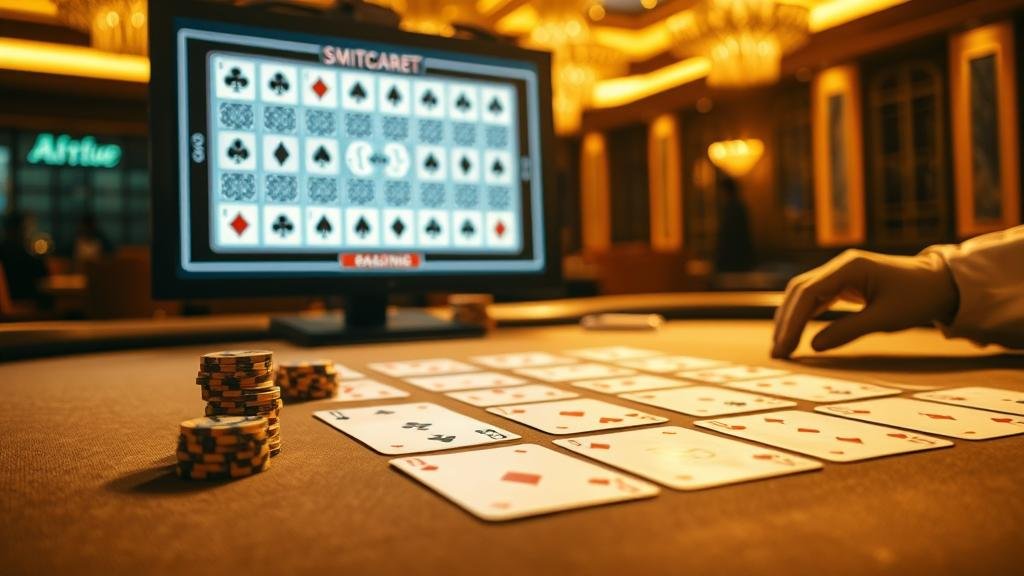 กราฟแสดงอัตราจ่ายและเป้าหมายกำไรบาคาร่า