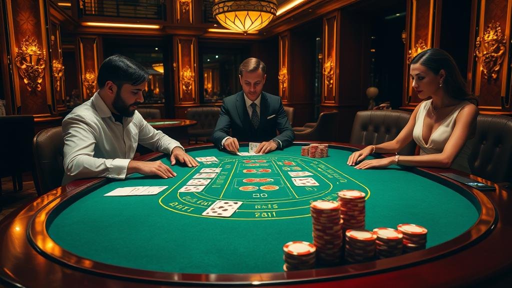 ตารางแสดงเค้าไพ่บาคาร่า