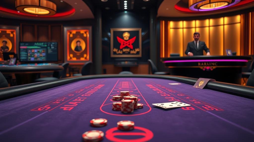 ตัวอย่างเค้าไพ่บาคาร่า