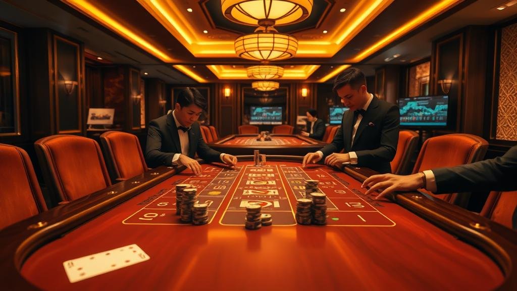 ตัวอย่างเค้าไพ่บาคาร่าแบบต่างๆ