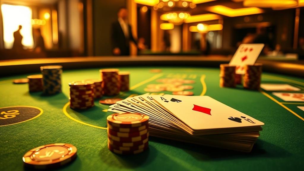 ภาพนักพนันเฉลิมฉลองชัยชนะในเกมบาคาร่า