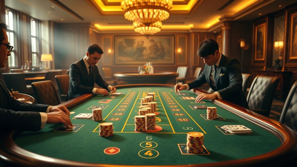 ตารางเค้าไพ่บาคาร่า ลูกปัด และถนนใหญ่