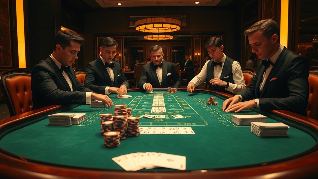 หน้าจอเกมบาคาร่าจากค่าย BG, LuckyStreak, และ AE