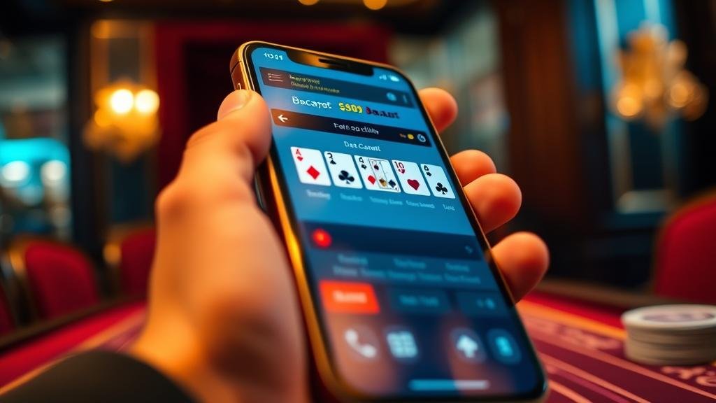 ตารางสถิติบาคาร่าบนแท็บเล็ต