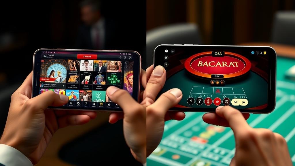 การเล่นบาคาร่าผ่านมือถือพร้อมดูสถิติ