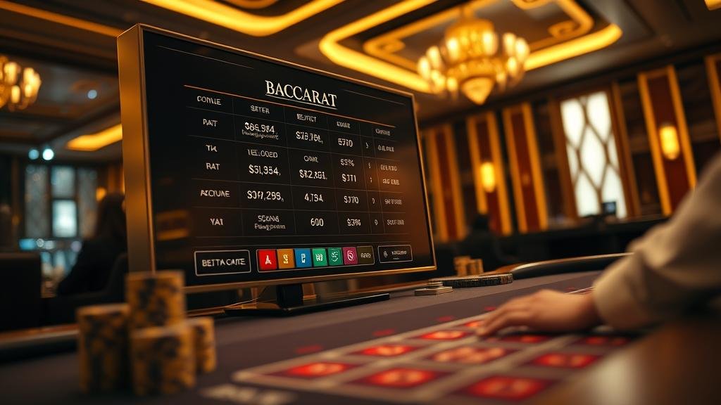 การบันทึกผลการเล่นบาคาร่าเพื่อวางแผนกำไร