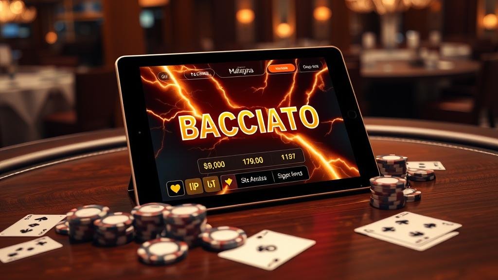 การเล่นบาคาร่าสายฟ้าบนแท็บเล็ตด้วยการบริหารงบประมาณ