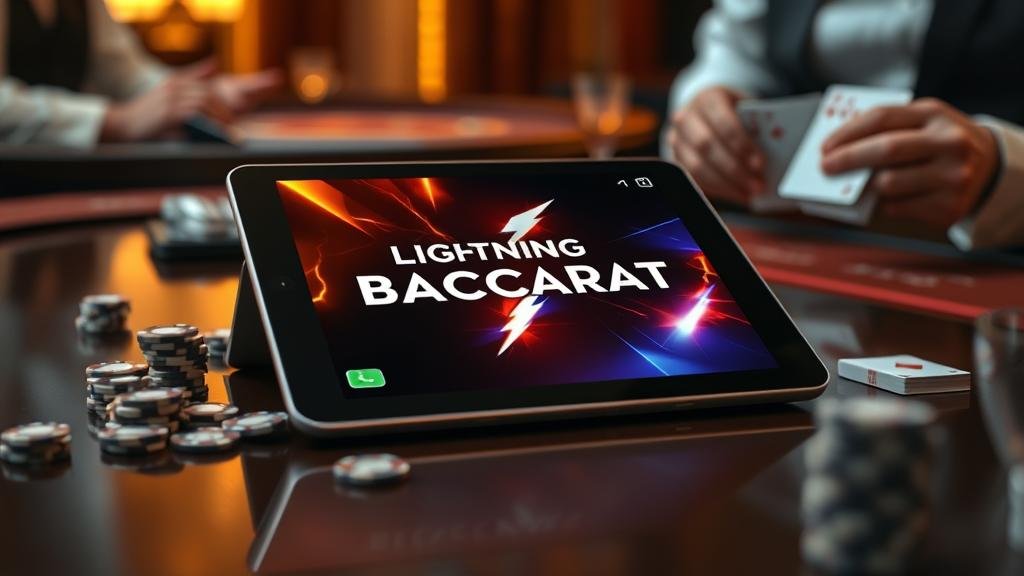 บาคาร่าสายฟ้า: สรุปเทคนิคเล่นบนแท็บเล็ต, อ่านเค้าไพ่, คุมงบฉบับเพื่อนซี้