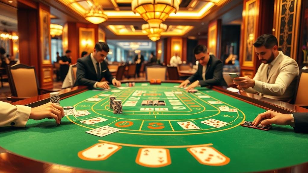 การวางเดิมพันในเกมบาคาร่า