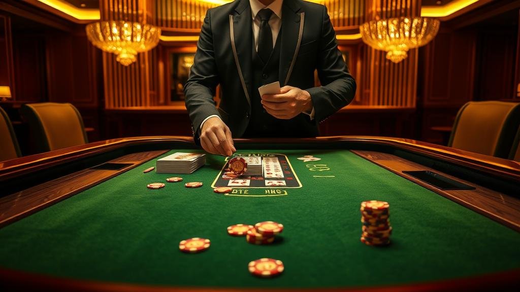 ตัวอย่างเค้าไพ่บาคาร่า ถนนใหญ่ และ ลูกปัด