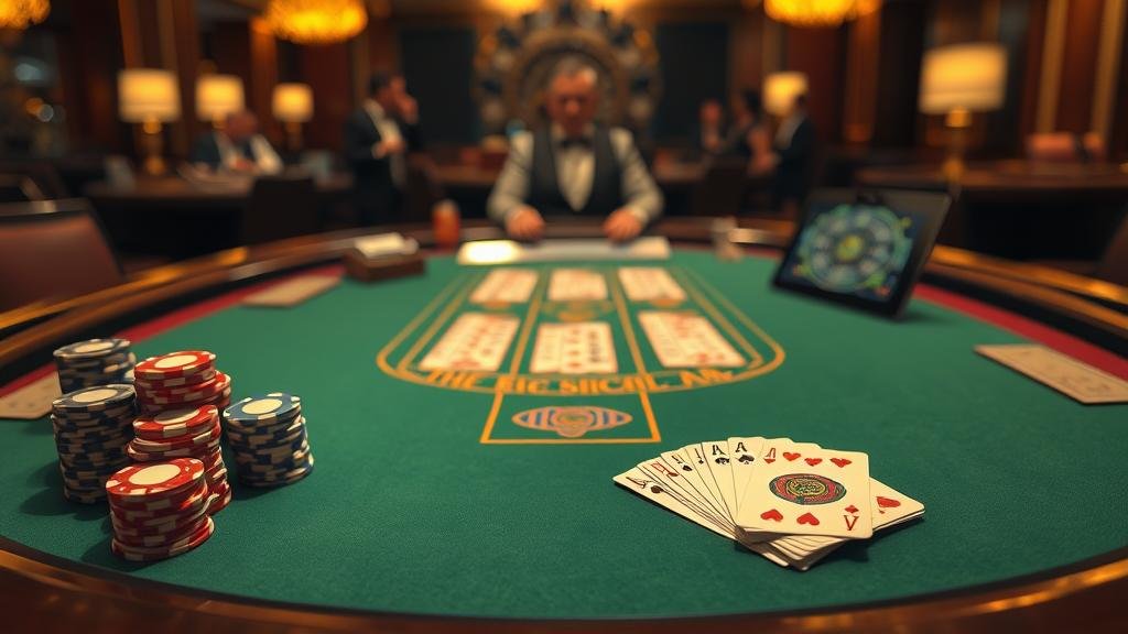 การแสดงผลเค้าไพ่บาคาร่า สองตัด