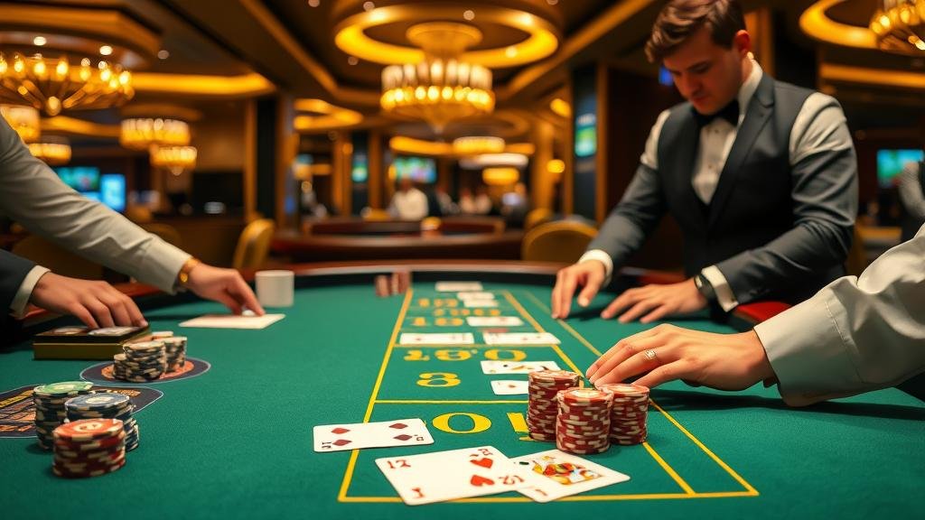 ตัวอย่างเค้าไพ่ปิงปอง บาคาร่า