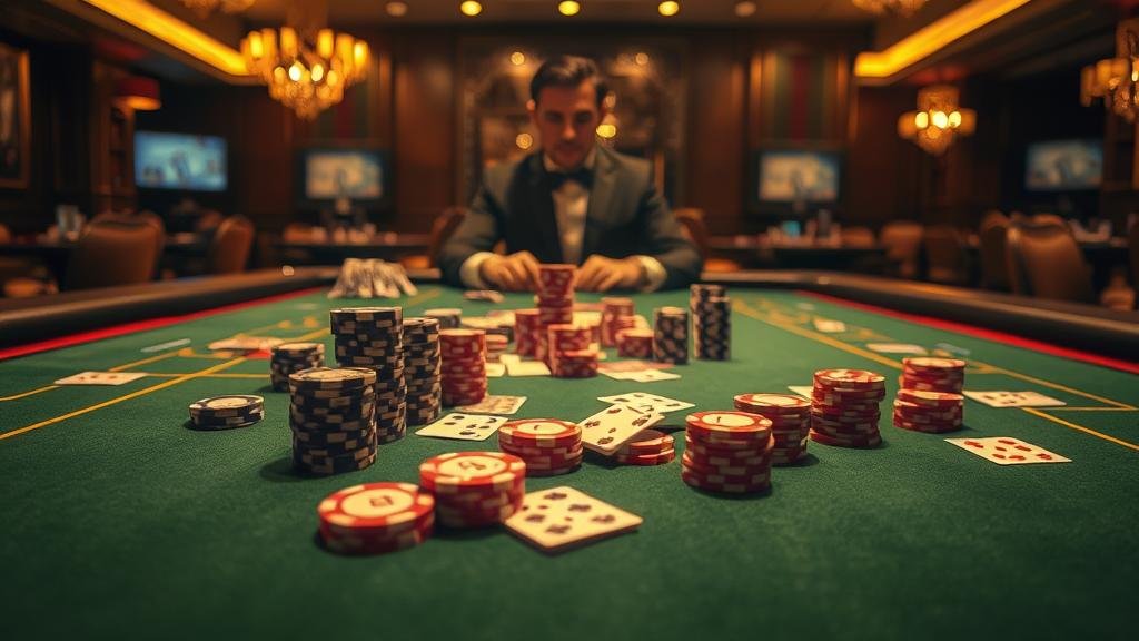 อินเทอร์เฟซเกมบาคาร่า XPG ที่ทันสมัย