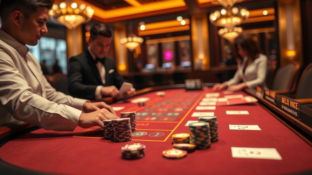 หน้าจอเกมบาคาร่าออนไลน์พร้อมสถิติ