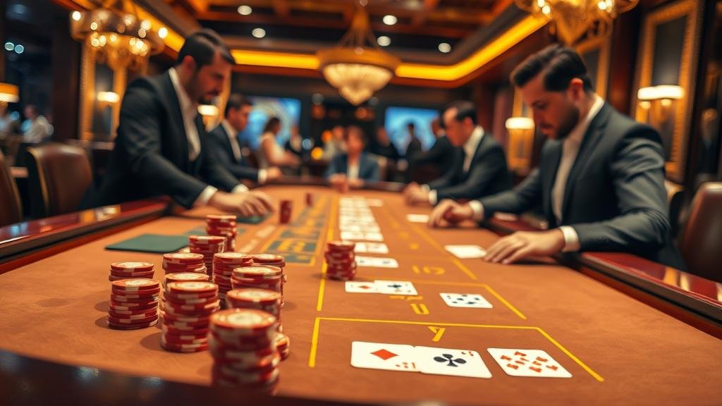 เทคนิคเดินเงินบันไดเงินในบาคาร่า