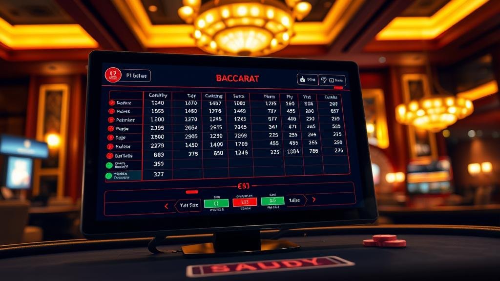 รูปแบบเค้าไพ่บาคาร่า ปิงปอง และ สามติด