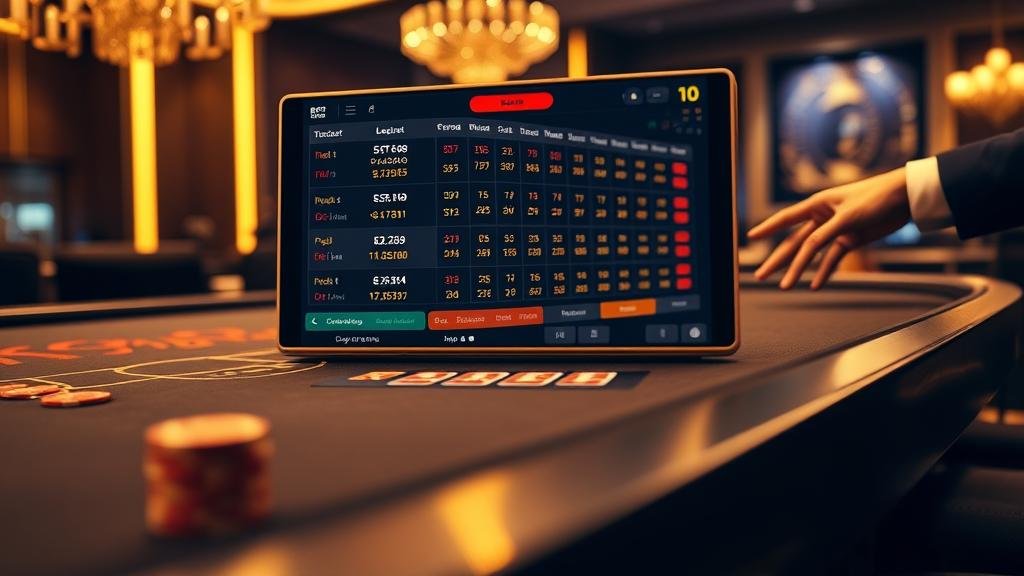 ตารางเค้าไพ่บาคาร่า: ถนนเล็กและถนนแดง