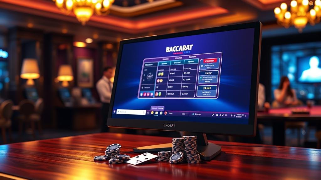 การเล่นบาคาร่าบนแท็บเล็ต