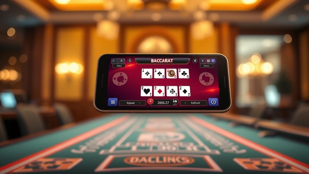 การเล่นบาคาร่าบนเดสก์ท็อป